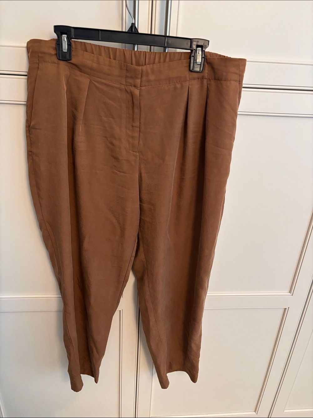 Chico's Rust-Brown Dress Chinos - Picture 1 of 3